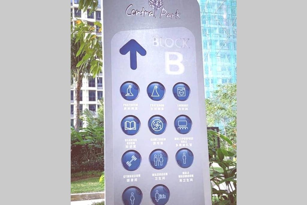 Cozy Blue N Relaxing Ocean Sweet Home@Central Park ยะโฮร์บาห์รู ภายนอก รูปภาพ